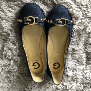 Denim Guess Flats